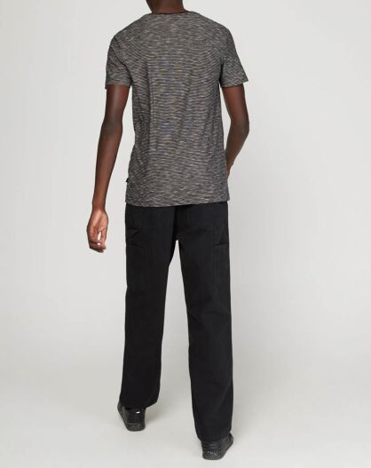 T-Shirt Ken Tin rayures noir/gris